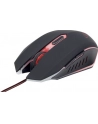 Gembird gamingowa mysz optyczna USB, 2400 DPI, czerwona - nr 34