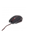 Gembird gamingowa mysz optyczna USB, 2400 DPI, czerwona - nr 35