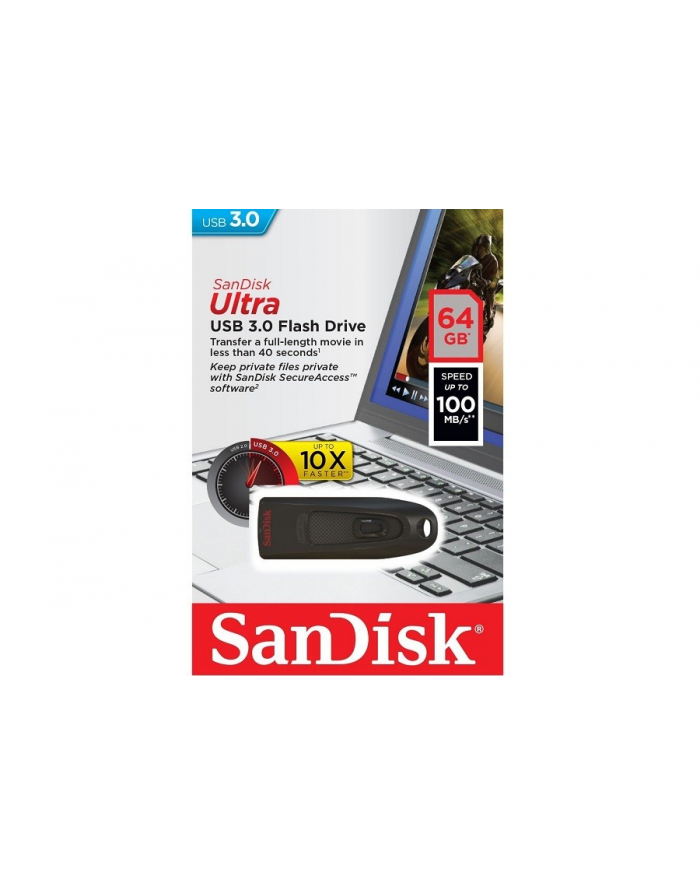 SANDISK FLASH CRUZER USB 3.0 64GB główny