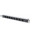Listwa zasilająca DIGITUS 19'' 1U  8 gniazd 16A 2m - nr 35