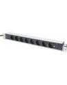 Listwa zasilająca DIGITUS 19'' 1U  8 gniazd 16A 2m - nr 37