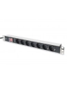 Listwa zasilająca DIGITUS 19'' 1U  7 gniazd 16A 2m - nr 44
