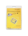 ADAPTER KARTY PAMIĘCI MICRO SD (SD/SDHC/SDXC)->COMPACT FLASH TYP I (CF) DELOCK - nr 19