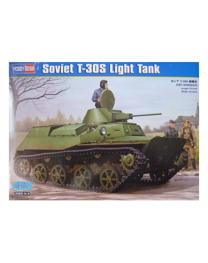 HOBBY BOSS Russian T30S Light Tank główny