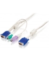 KABEL KVM M/M 5M USB+PS2 LEVELONE - nr 17