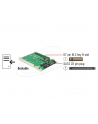 ADAPTER SATA 22PIN->M.2 NGFF NA PŁYTCE 2.5'' DELOCK - nr 34