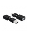 ADAPTER USB AM->USB AF KĄTOWY 360/180 DELOCK - nr 8