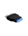ADAPTER USB 3.0 PIN HEADER->2XUSB 3.0(F) DELOCK - nr 14