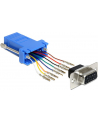 ADAPTER COM(9F)->RJ45(F) (ASSEMBLY KIT) DELOCK - nr 10