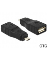 ADAPTER USB MICRO BM->AF USB 2.0 OTG DELOCK (65549) - nr 7