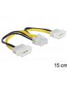 KABEL ZASILAJĄCY WEW EPS 8PIN-> 2X MOLEX DELOCK - nr 21