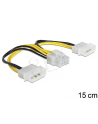 KABEL ZASILAJĄCY WEW EPS 8PIN-> 2X MOLEX DELOCK - nr 5