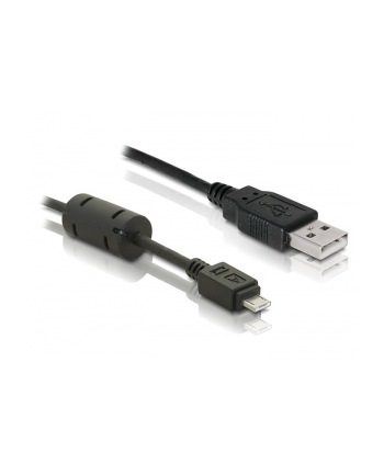 ''KABEL USB MIKRO AM-MBM5P 2.0 1M + FERRYT DELOCK''