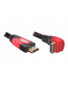 KABEL HDMI-HDMI PREMIUM KĄTOWY LEWY RED DÓŁ 2M DELOCK - nr 6