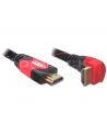 KABEL HDMI-HDMI PREMIUM KĄTOWY LEWY RED DÓŁ 2M DELOCK - nr 8