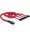 KABEL SAS 36PIN MINI (SFF 8087)->SATA 7PIN X4 50 CM DELOCK - nr 15