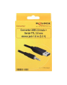 ''KABEL USB 2.0(AM)->SERIAL TTL 3,5MM JACK 3,3V 1,8M DELOCK'' - nr 11