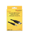 ''KABEL USB 2.0(AM)->SERIAL TTL 3,5MM JACK 3,3V 1,8M DELOCK'' - nr 14