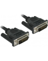 KABEL DVI-D(M)(24+1)->DVI-D(M)(24+1) 0.5M DUAL LINK NIKLOWANE STYKI DELOCK - nr 13