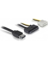 ''KABEL POWER OVER ESATA->SATA 22PIN 2,5'''' & 3,5'''' 1M Z ZASILANIEM MOLEX DELOCK'' - nr 6