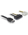 ''KABEL POWER OVER ESATA->SATA 22PIN 2,5'''' & 3,5'''' 1M Z ZASILANIEM MOLEX DELOCK'' - nr 7