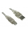 KABEL USB AM-BM 2.0 + FERRYT 2M PRZEZROCZYSTY - nr 2