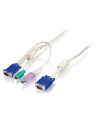 KABEL KVM M/M 1.8M USB+PS2 LEVEONE - nr 1