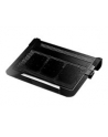 PODSTAWKA POD LAPTOP COOLER MASTER NOTEPAL U3 PLUS BLACK(ALUMINIOWA, DO 19'', 3 WENTYLATORY) - nr 68