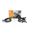 PRZEŁĄCZNIK KVM 2/1 DVI AUTO COMPACT+ KABLE LEVELONE (KVM-0260) - nr 16
