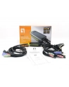 PRZEŁĄCZNIK KVM 2/1 DVI AUTO COMPACT+ KABLE LEVELONE (KVM-0260) - nr 19