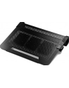PODSTAWKA POD LAPTOP COOLER MASTER NOTEPAL U3 PLUS BLACK(ALUMINIOWA, DO 19'', 3 WENTYLATORY) - nr 54
