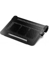 PODSTAWKA POD LAPTOP COOLER MASTER NOTEPAL U3 PLUS BLACK(ALUMINIOWA, DO 19'', 3 WENTYLATORY) - nr 59