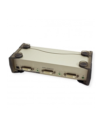 2 PORT DVI VIDEO SPLITTER W/23