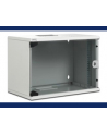 Szafa ścienna 9U DIGITUS® SoHo serii Compact - 520 x 400 mm - nr 4