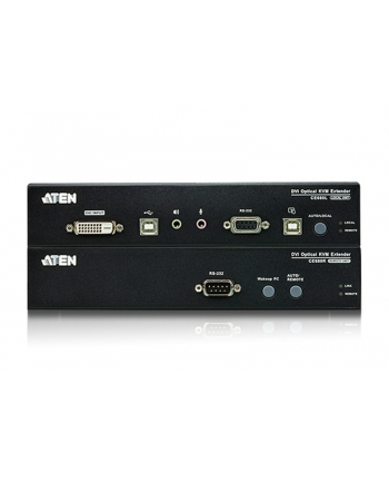 DVI Optical KVM Extender W/1.8M W/EU ADP