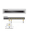 ATEN 8 PORT PS/2 USB KVMP SWITCH W/230V ADP. - nr 42