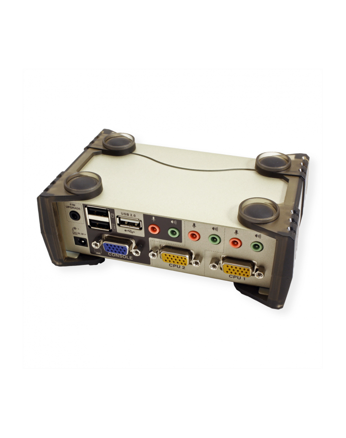 2 Port USB2.0 KVMP Switch with OSD. główny