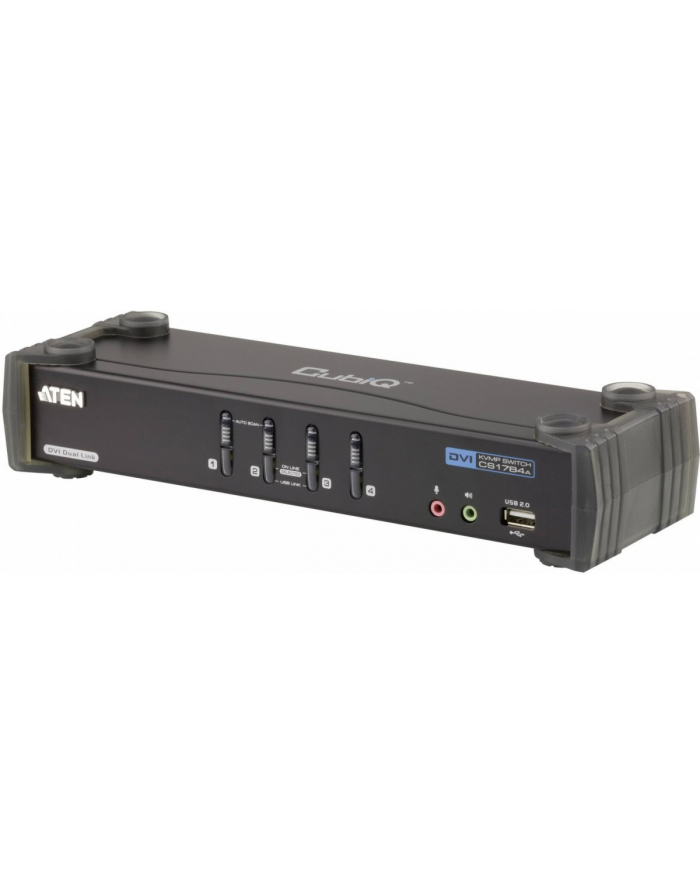 CUBIQ 4-PORT USB DVI DUAL LINK KVMP SWIT główny