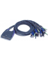PETITE 4 PORT USB KVM SWITCH W/2.5M W/1. - nr 26