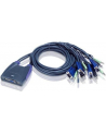 PETITE 4 PORT USB KVM SWITCH W/2.5M W/1. - nr 29