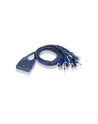 PETITE 4 PORT USB KVM SWITCH W/2.5M W/1. - nr 30