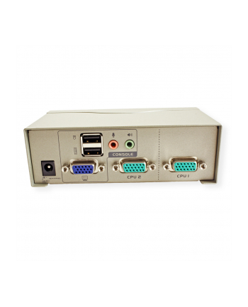 CUBIQ 2 PORT USB KVM SWITCH W/1.2M CABLE