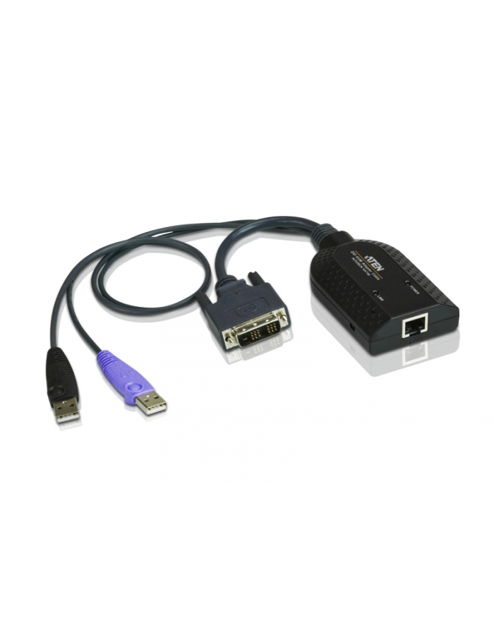 DVI USB VIRTUAL MEDIA KVM ADAPTER CABLE WITH SMART CARD READER główny