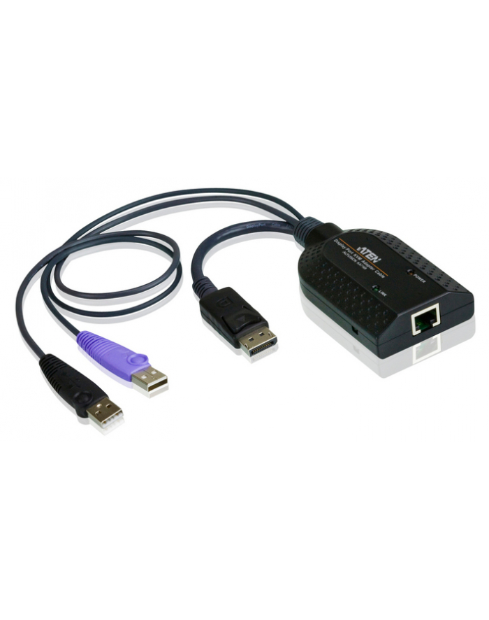 DISPLAYPORT USB VIRTUAL MEDIA KVM ADP CABLE WITH SMART CARD READER główny