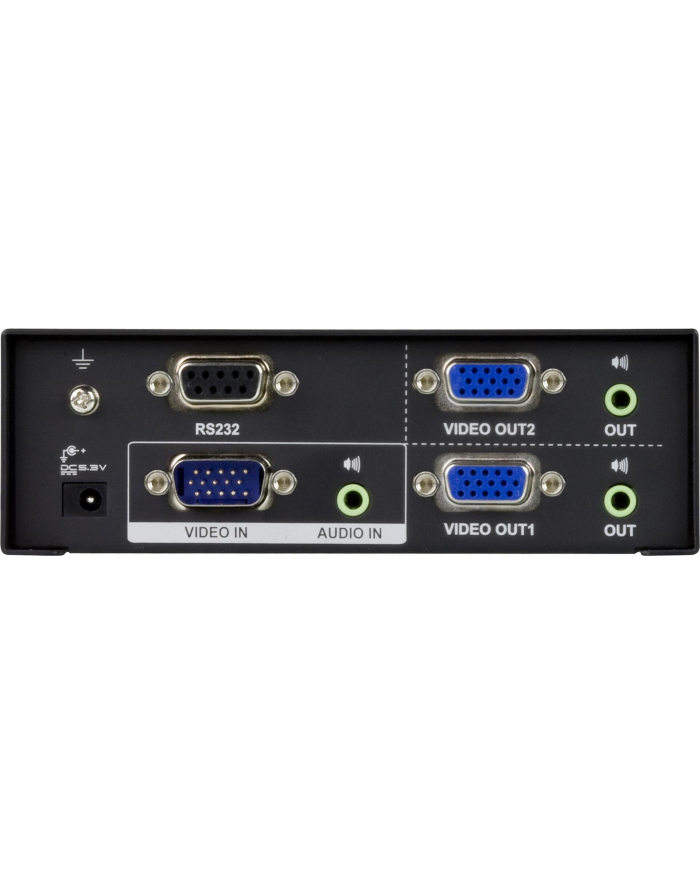 2PORT VGA Splitter with Audio W/EU ADP główny