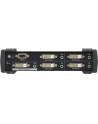 4 PORT DVI Dual Link Splitter W/Audio W/ EU ADP - nr 16