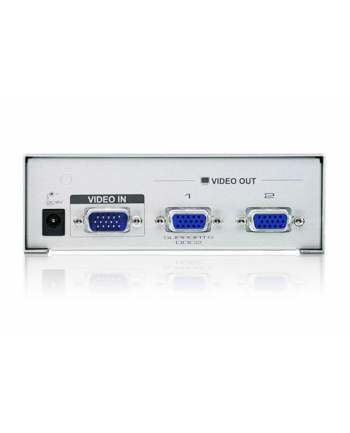 2 PORT VIDEO SPLITTER W/230V ADP.