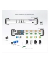 4 PORT DUAL-VIEW KVM SWITCH W/ - nr 7