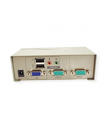 CUBIQ 2 PORT USB KVM SWITCH W/1.2M CABLE