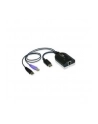DISPLAYPORT USB VIRTUAL MEDIA KVM ADP CABLE WITH SMART CARD READER - nr 11